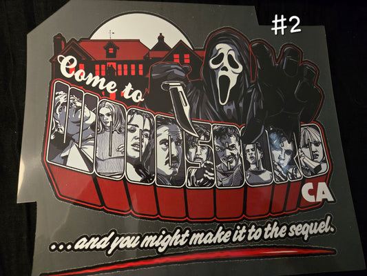 Short Sleeve T-shirts (Horror)