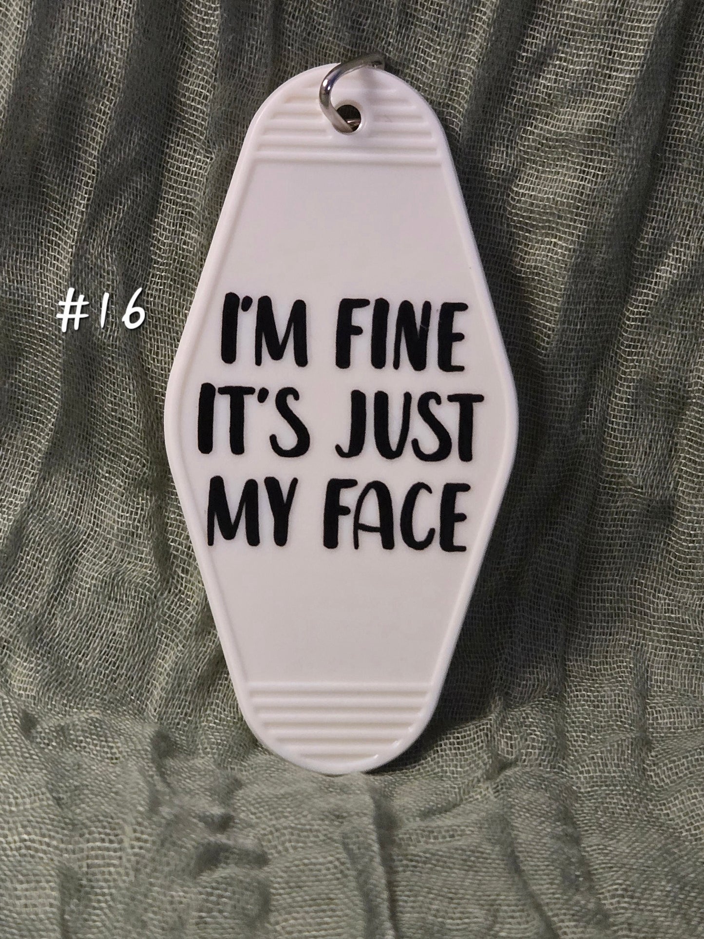 Keychains (funny/sarcastic sayings)